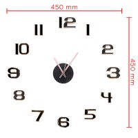 Nalepovacie nástenné hodiny, MPM 4171.2390